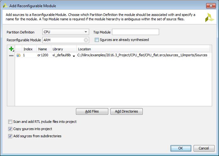 Creating a new Reconfigurable Module